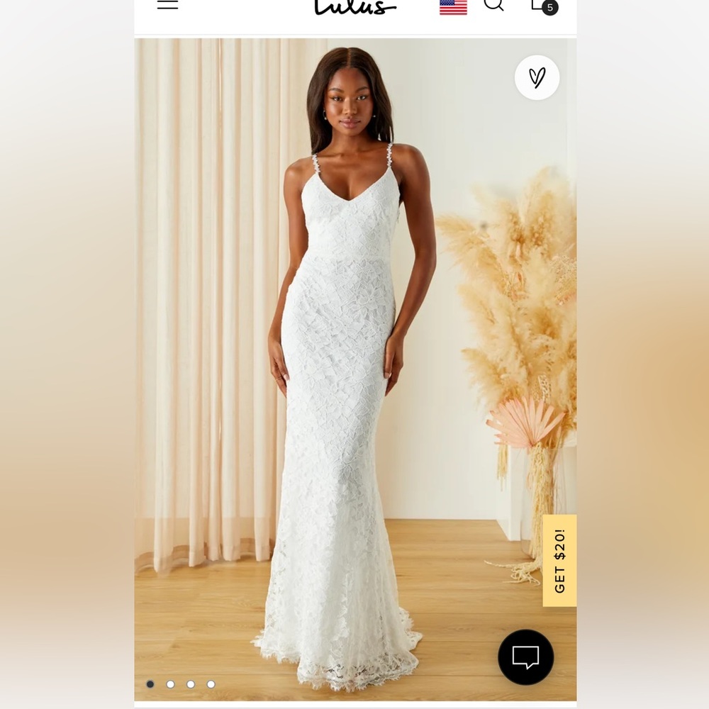 Blissful Ever After White Lace Ruched Sleeveless Maxi Dress